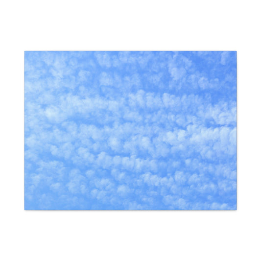 Clouded Reverie - Unique Frameless Canvas Wall Art
