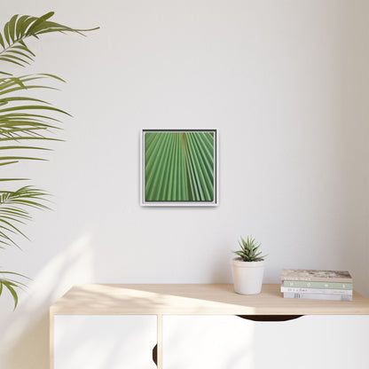 Verdant Veins - Unique Stretched Canvas Wall Art