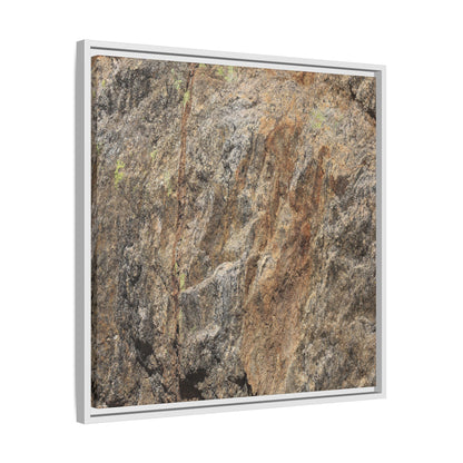 Weathered Rock Formation - Unique Stretched Canvas Wall Art