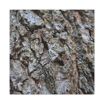 Cracked Echoes - Unique Frameless Canvas Wall Art