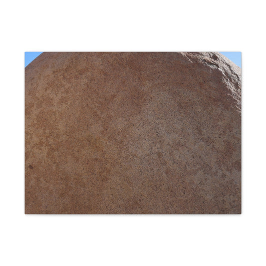Stone Sphere of Silence - Unique Frameless Canvas Wall Art
