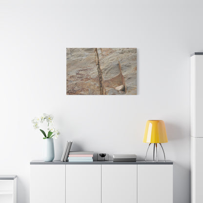 Cracked Canvas of Time - Unique Frameless Canvas Wall Art