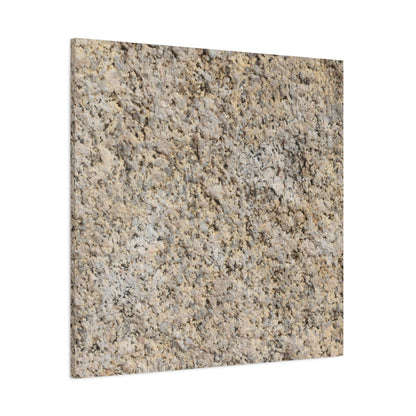 Granular Echoes - Unique Frameless Canvas Wall Art