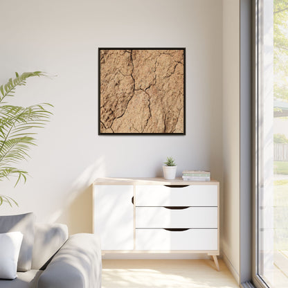 Parched Land - Unique Stretched Canvas Wall Art