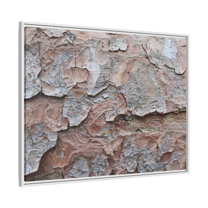 Flaking Serenity - Unique Stretched Canvas Wall Art