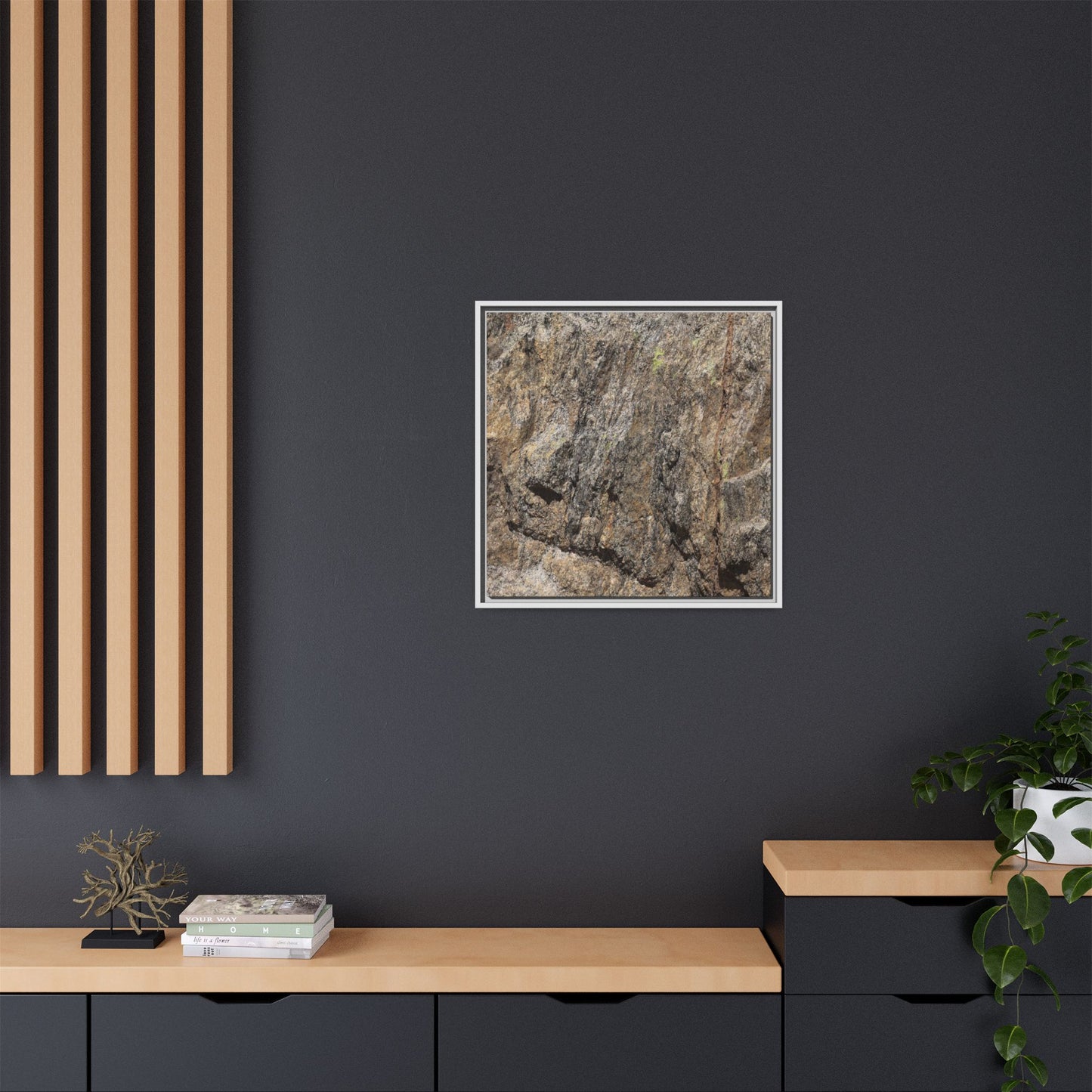 Weathered Time - Unique Stretched Canvas Wall Art