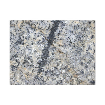 Crystalline Bubbles - Unique Frameless Canvas Wall Art
