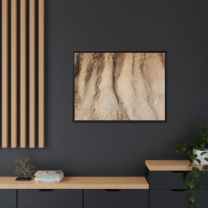 Eroded Canyon Walls - Unique Stretched Canvas Wall Art