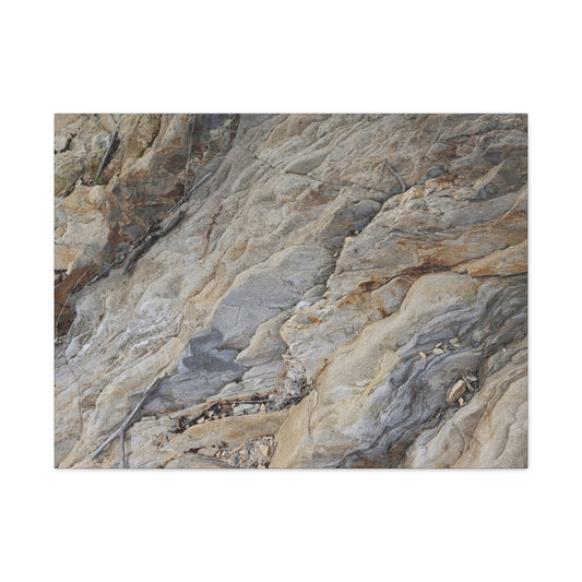 Stone Memory - Unique Frameless Canvas Wall Art