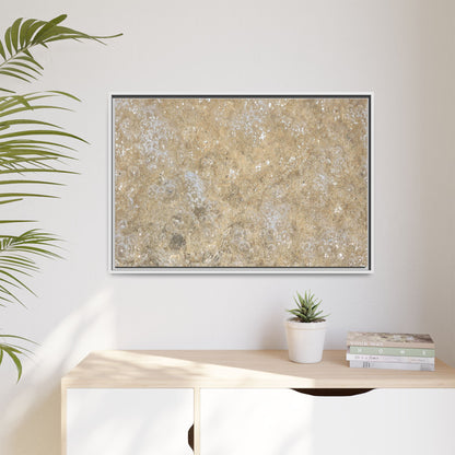 Bubbling Sand - Unique Stretched Canvas Wall Art