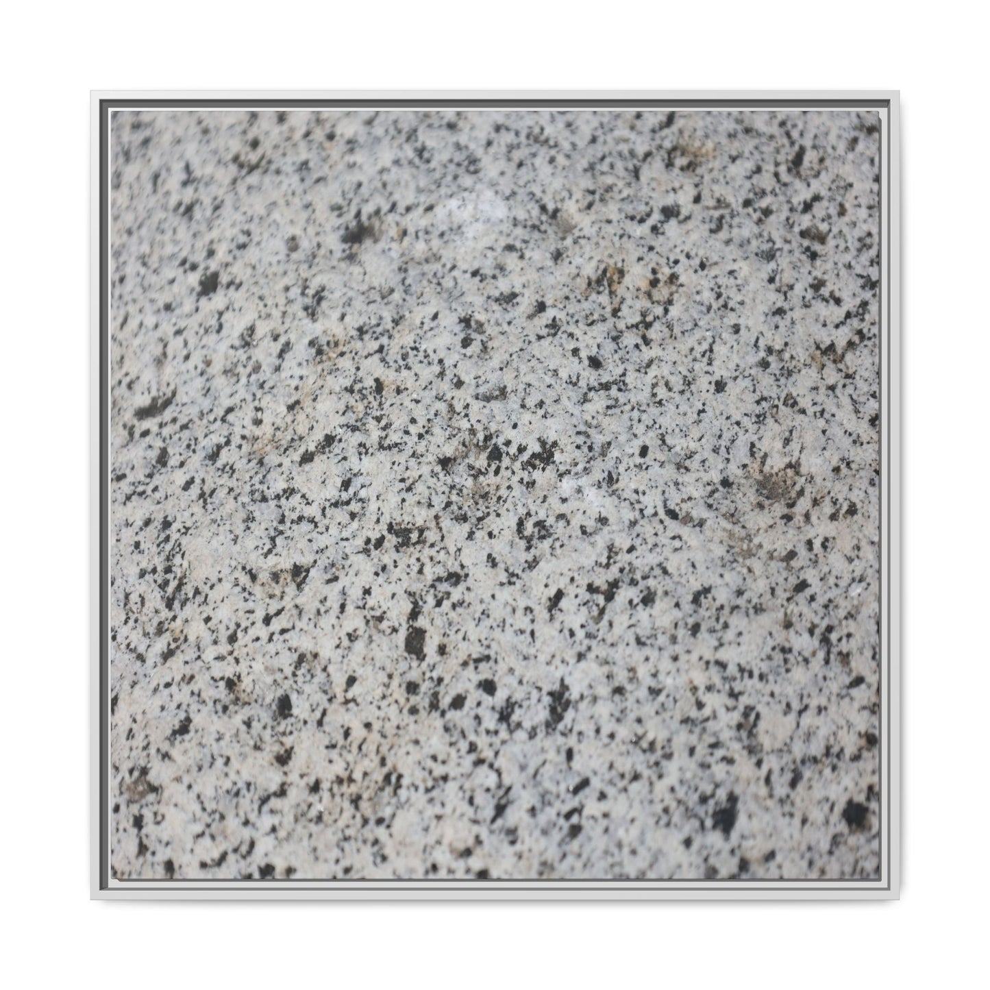 Monochrome Mosaic - Unique Stretched Canvas Wall Art