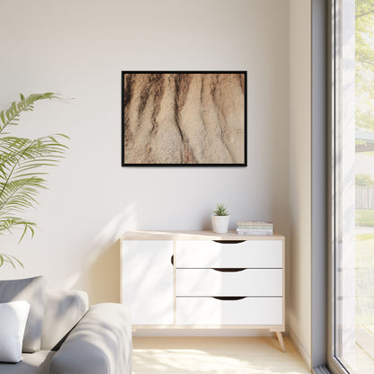 Eroded Canyon Walls - Unique Stretched Canvas Wall Art