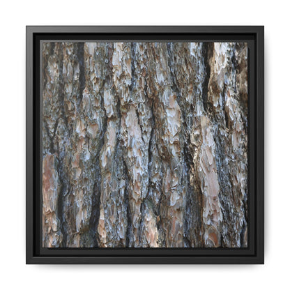 Bark Whispers - Unique Stretched Canvas Wall Art