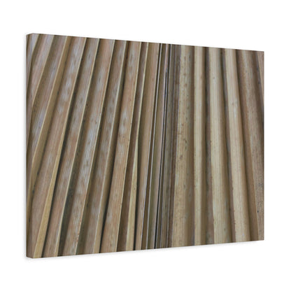 Linear Rhythm - Unique Frameless Canvas Wall Art
