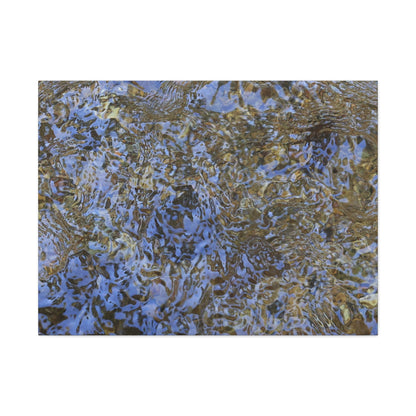 Ripples of Memory - Unique Frameless Canvas Wall Art