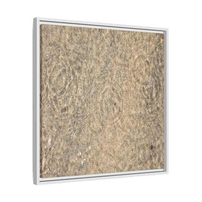 Whispers of Sand - Unique Stretched Canvas Wall Art