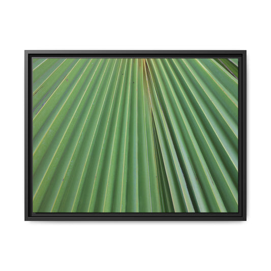 Verdant Veins - Unique Stretched Canvas Wall Art