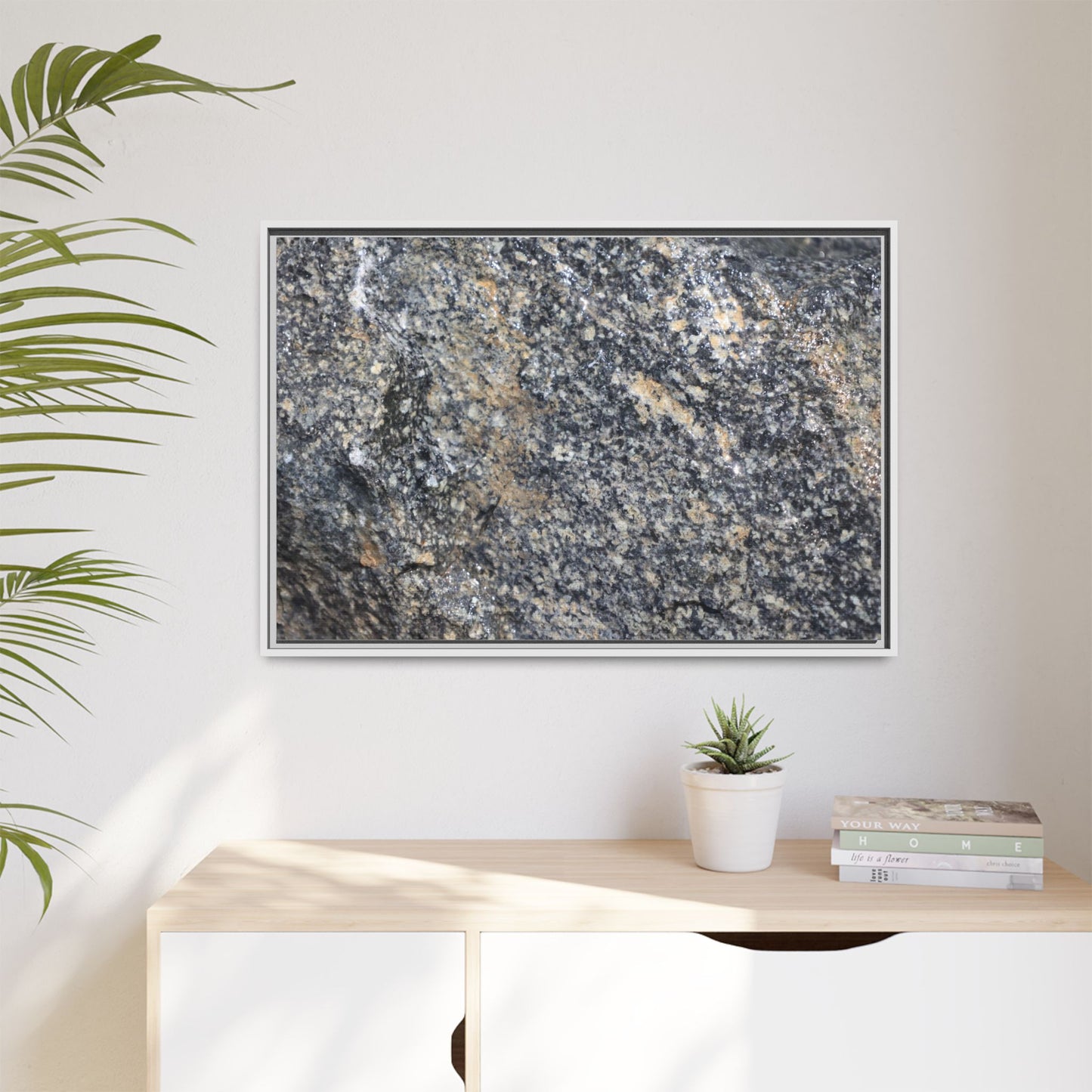 Crystalline Echoes - Unique Poster Wall Art