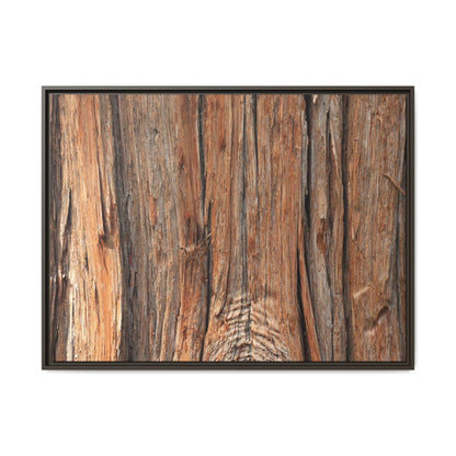 Echoes of Timber - Unique Stretched Canvas Wall Art