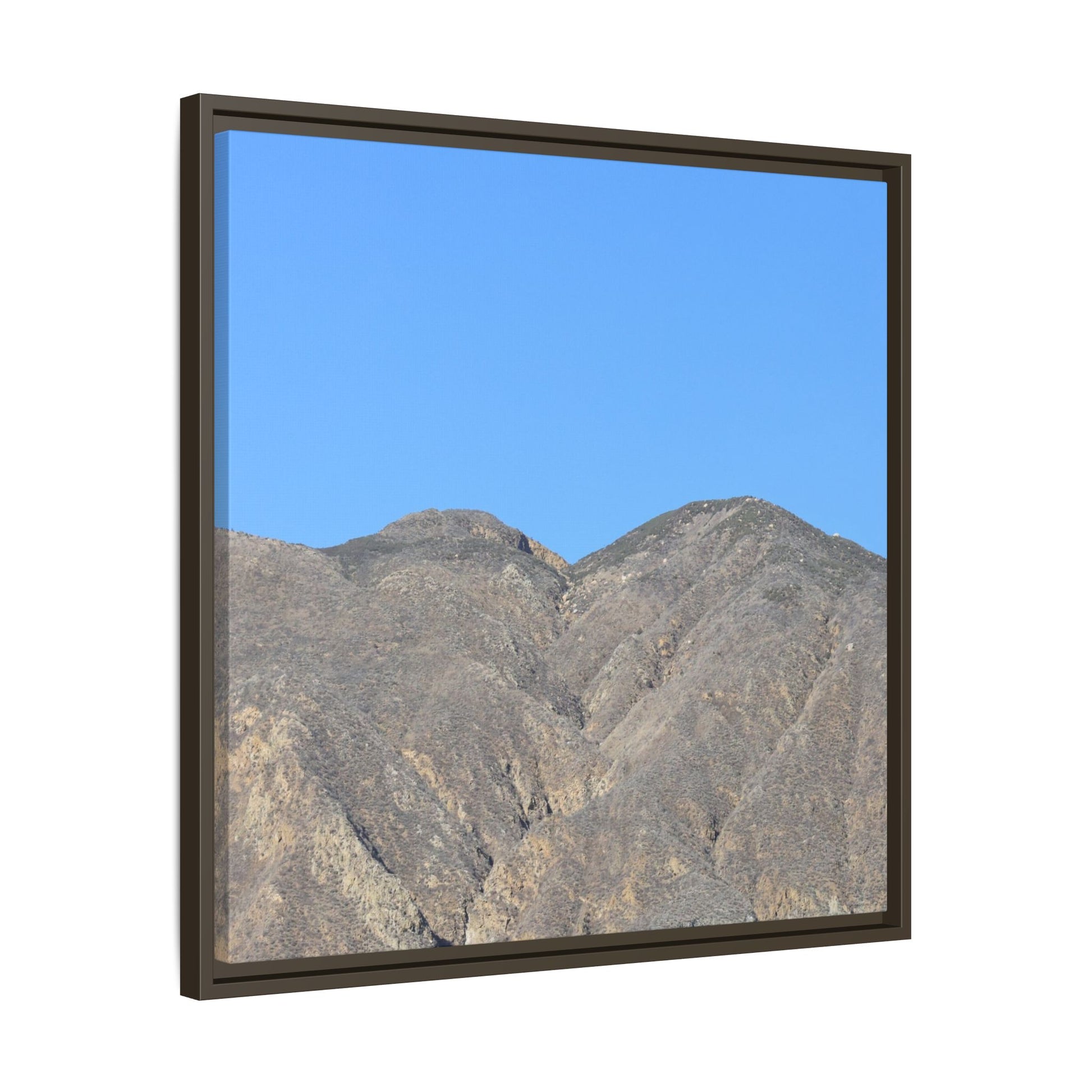 Arid Mountain Breath - Unique Stretched Canvas Wall Art - Art By Earth