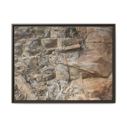 Sandstone Symphony - Unique Stretched Canvas Wall Art