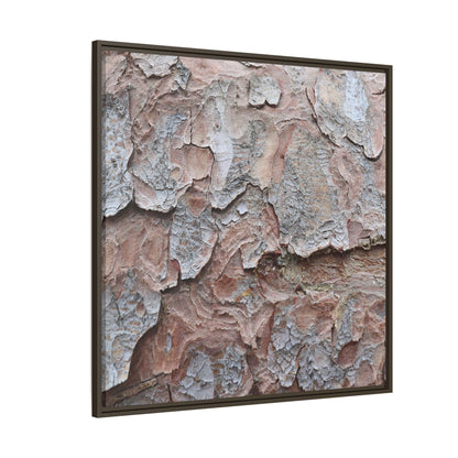 Flaking Serenity - Unique Stretched Canvas Wall Art