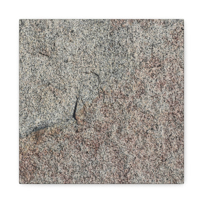 Tectonic Murmur - Unique Frameless Canvas Wall Art