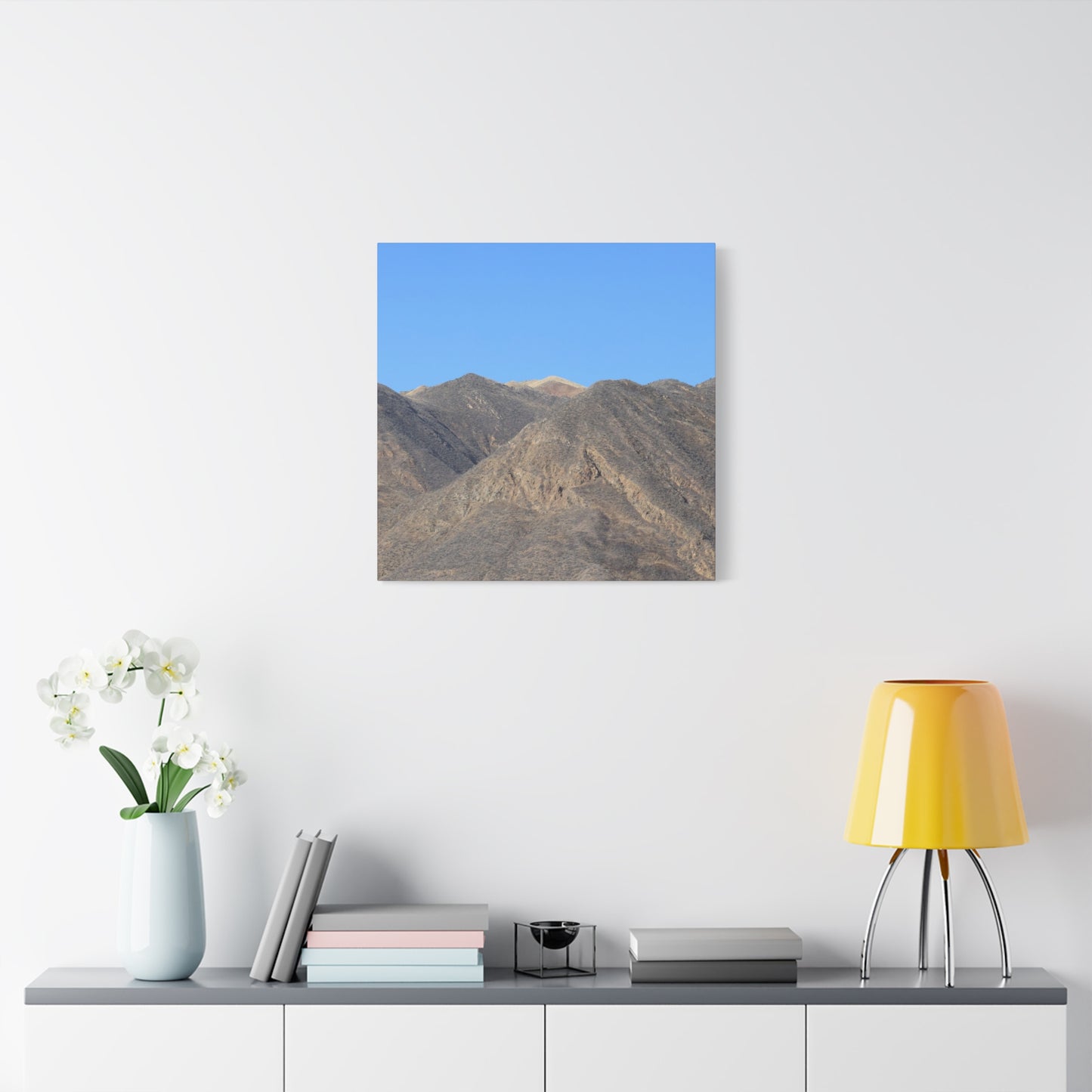 Silent Peaks - Unique Frameless Canvas Wall Art - Art By Earth