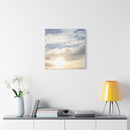 Whispers of Ethereal Light - Unique Frameless Canvas Wall Art