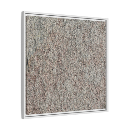 Granular Whispers - Unique Stretched Canvas Wall Art