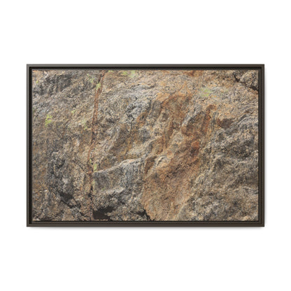 Weathered Rock Formation - Unique Stretched Canvas Wall Art