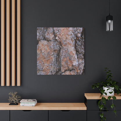Arboreal Armor - Unique Frameless Canvas Wall Art