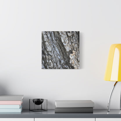 Nature's Rough Embrace - Unique Frameless Canvas Wall Art