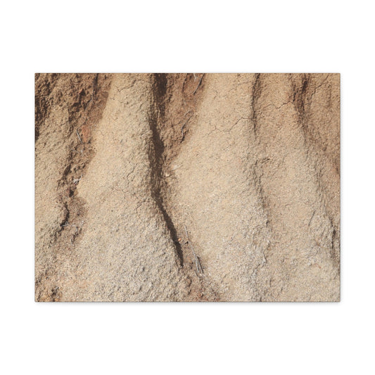 Weathered Earth - Unique Frameless Canvas Wall Art