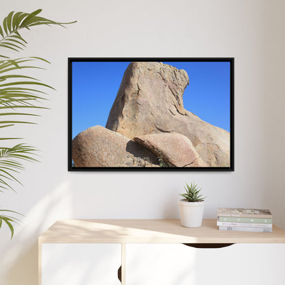 Rocky Sentinel - Unique Stretched Canvas Wall Art