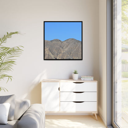 Arid Mountain Breath - Unique Stretched Canvas Wall Art - Art By Earth