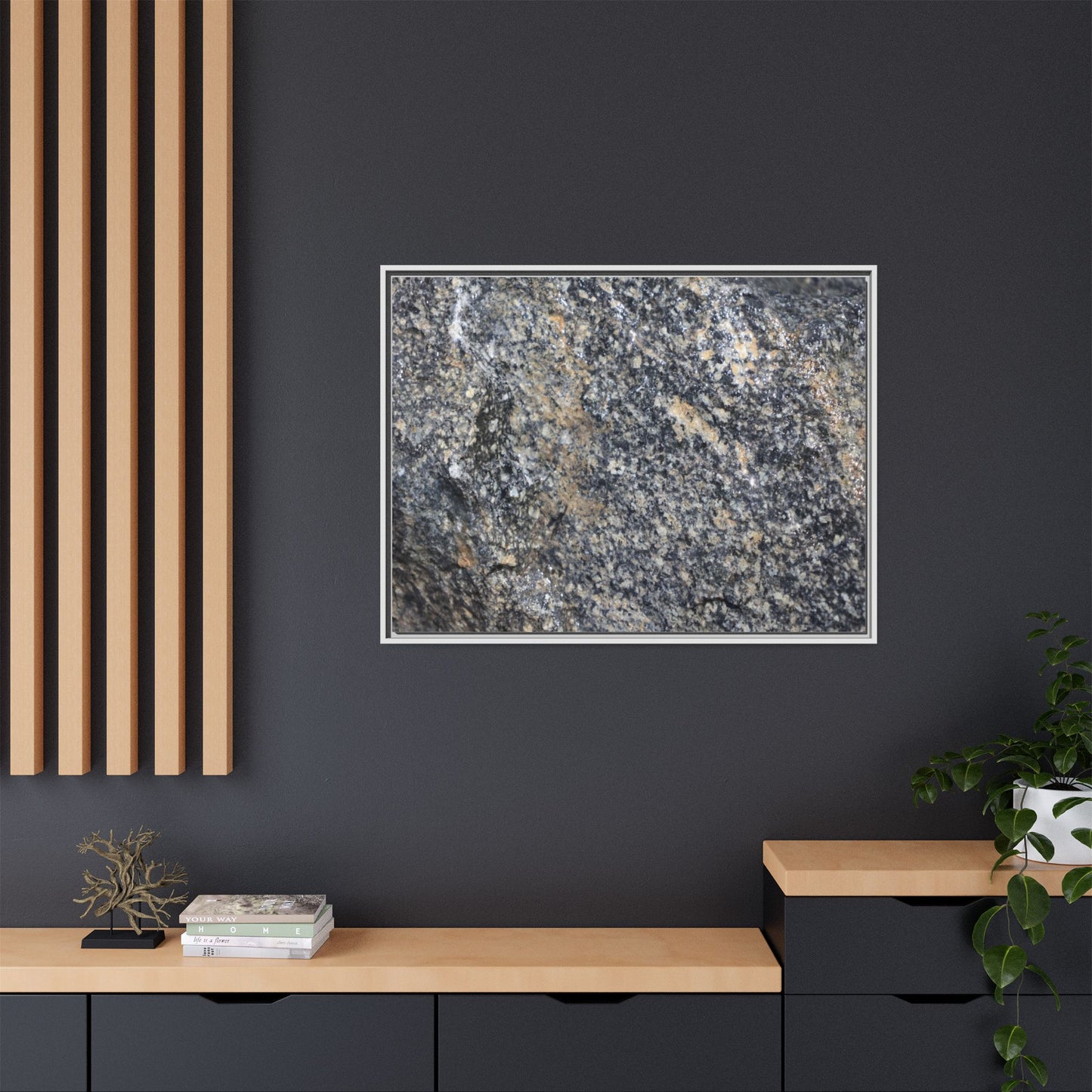 Crystalline Echoes - Unique Poster Wall Art