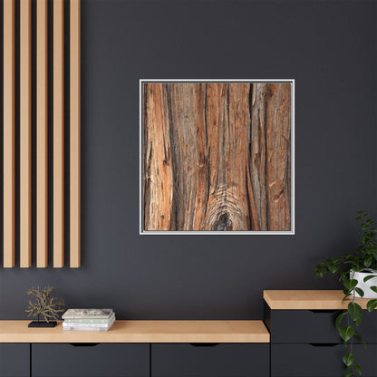 Echoes of Timber - Unique Stretched Canvas Wall Art