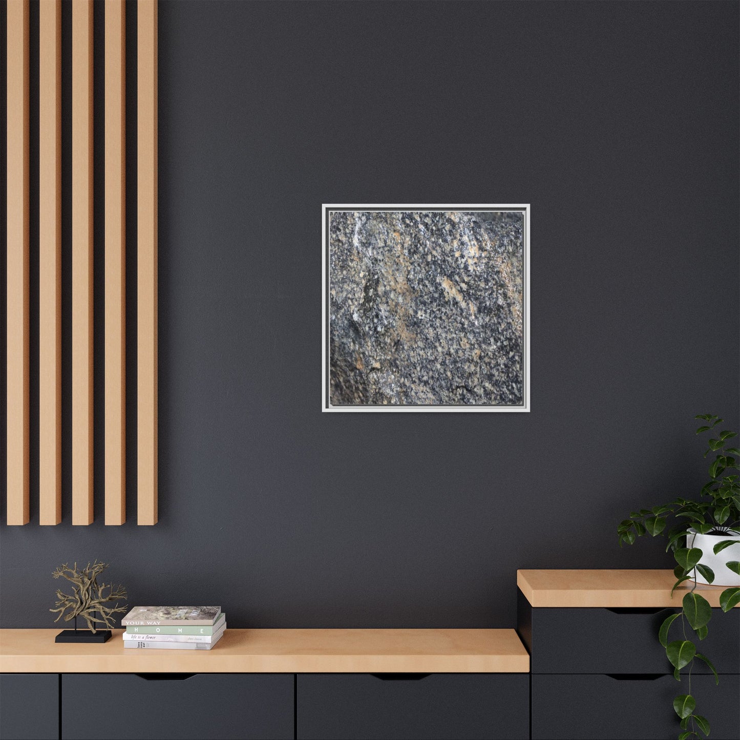 Crystalline Echoes - Unique Poster Wall Art