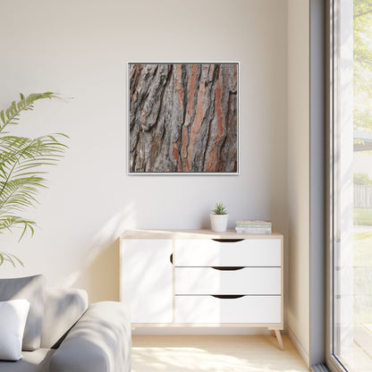 Woodland Layers - Unique Stretched Canvas Wall Art