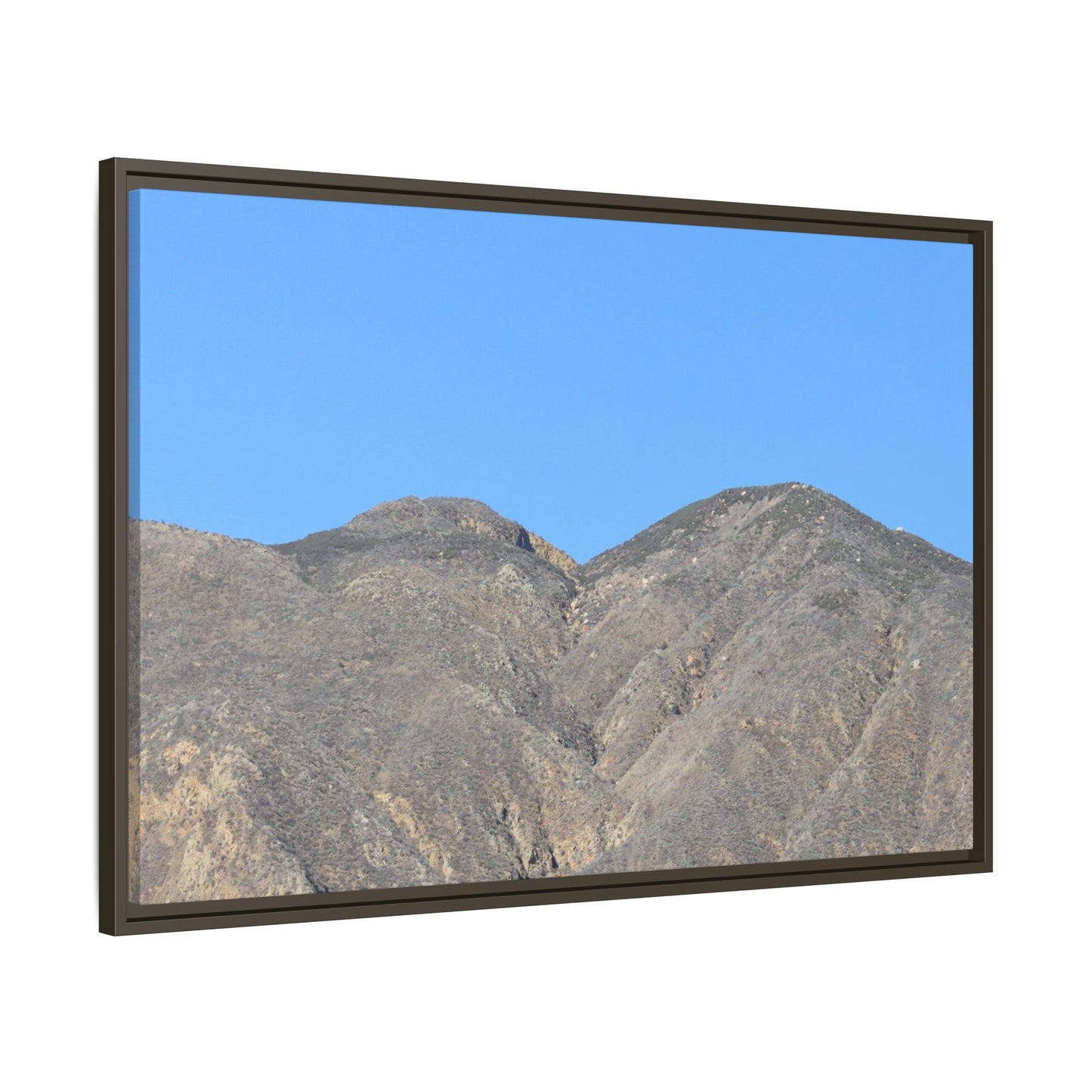 Arid Mountain Breath - Unique Stretched Canvas Wall Art - Art By Earth