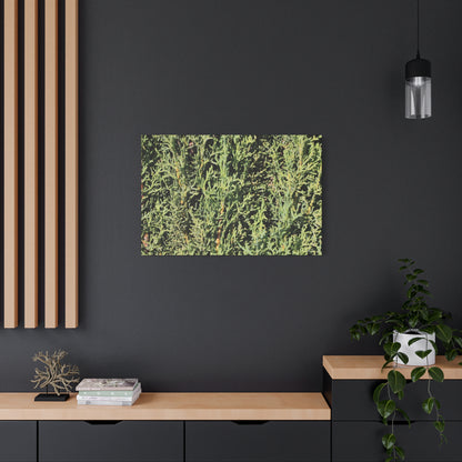 Emerald Tapestry - Unique Frameless Canvas Wall Art - Art By Earth