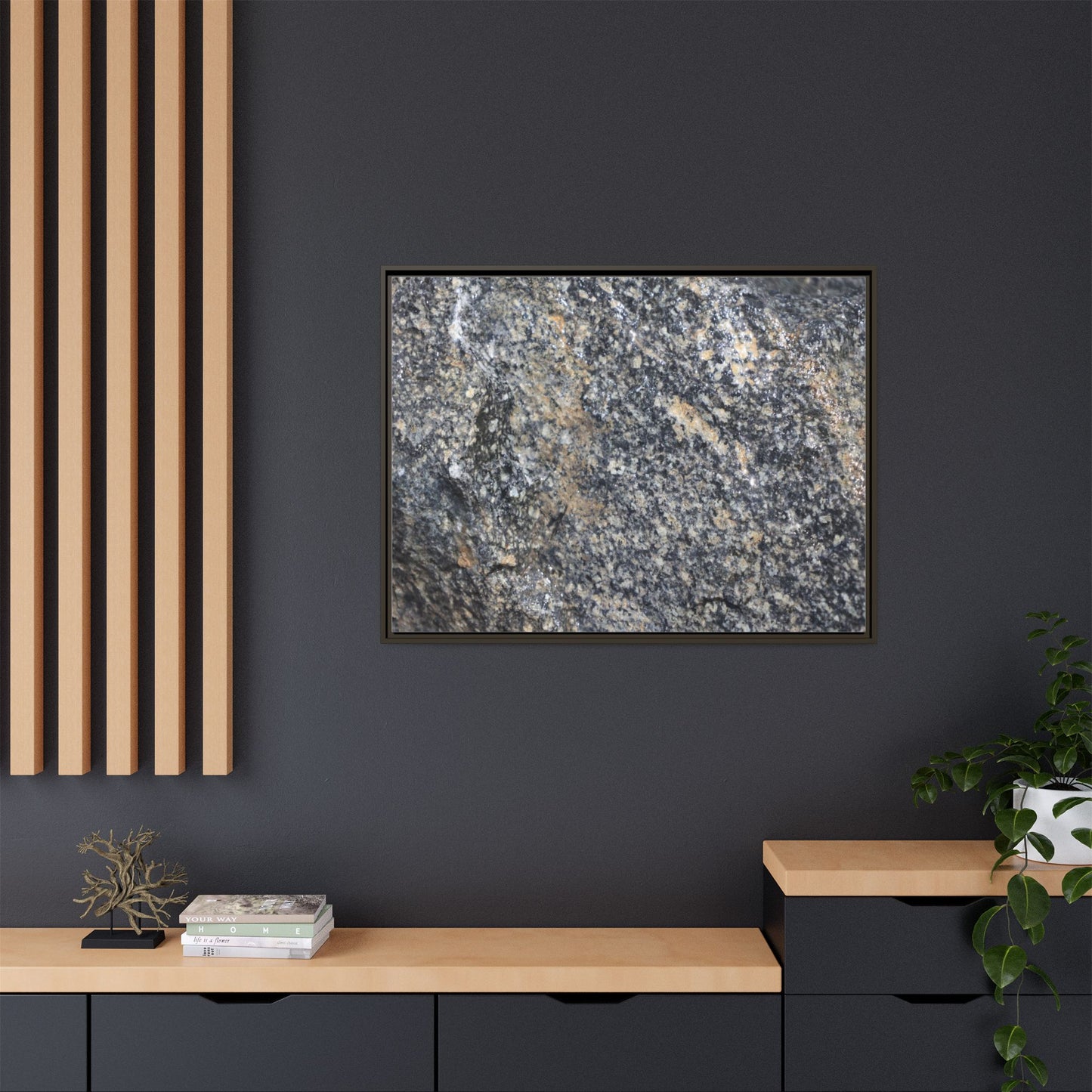 Crystalline Echoes - Unique Poster Wall Art