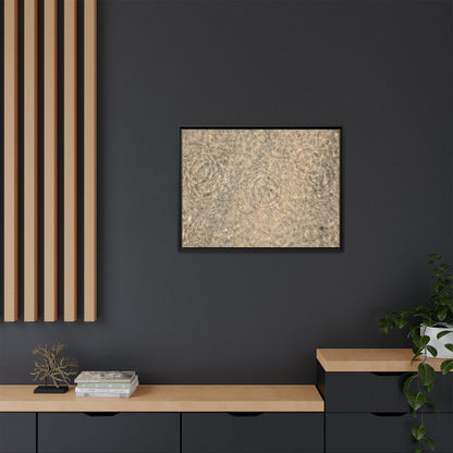 Whispers of Sand - Unique Stretched Canvas Wall Art