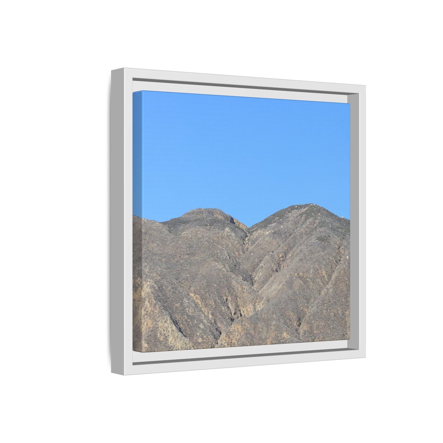 Arid Mountain Breath - Unique Stretched Canvas Wall Art - Art By Earth