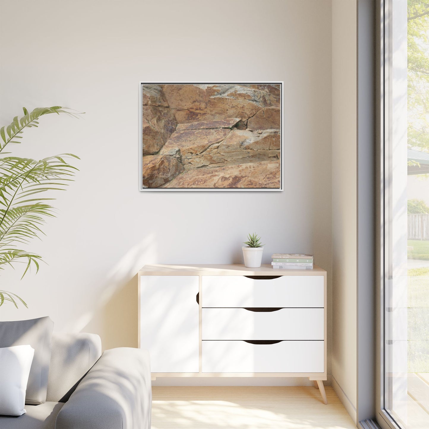 Ancient Foundations - Unique Stretched Canvas Wall Art