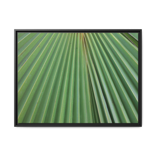 Verdant Veins - Unique Stretched Canvas Wall Art