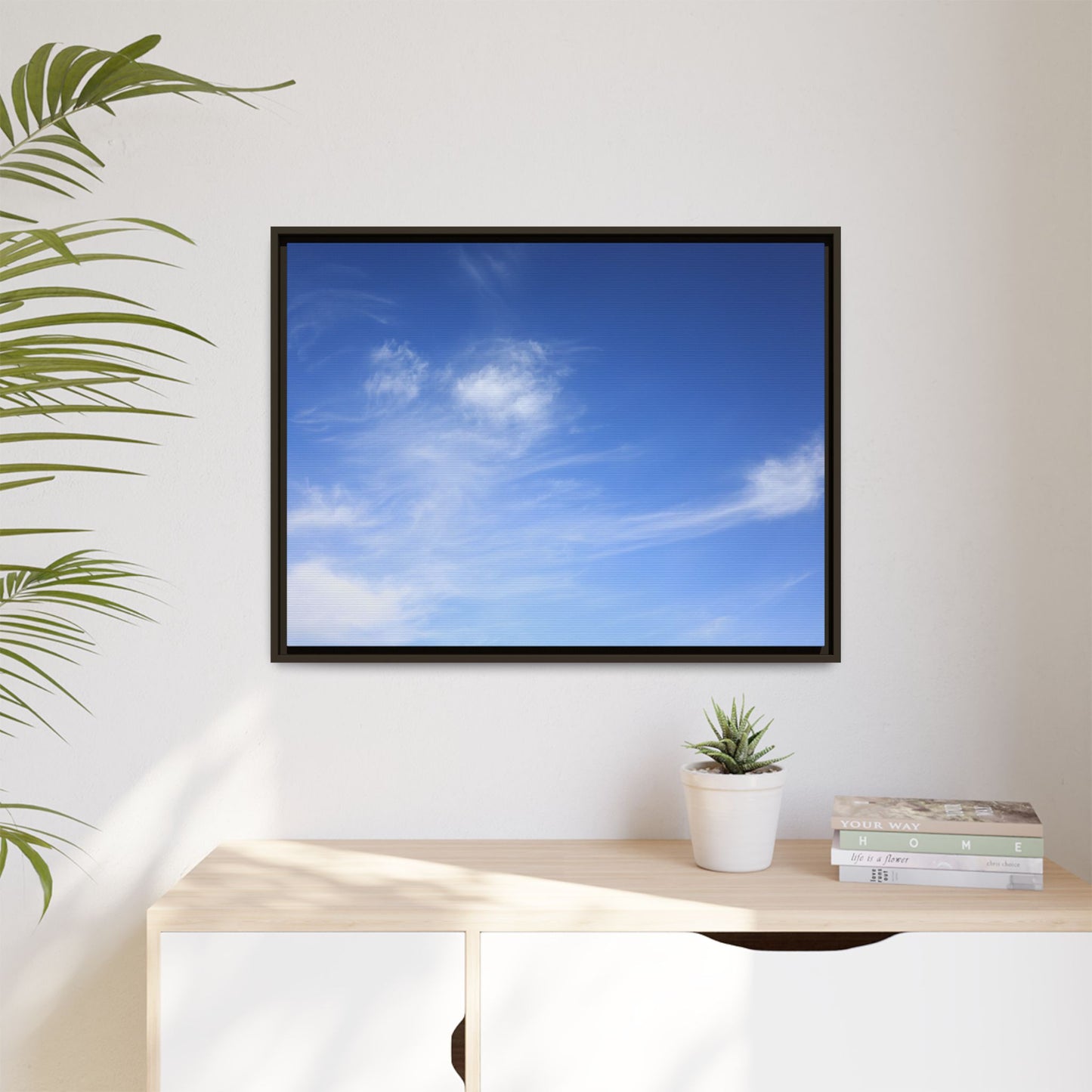 Blue Serenity - Unique Stretched Canvas Wall Art
