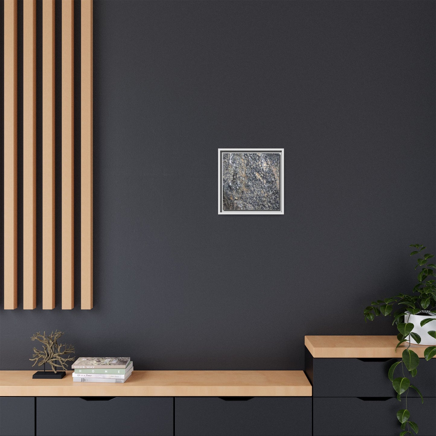Crystalline Echoes - Unique Poster Wall Art