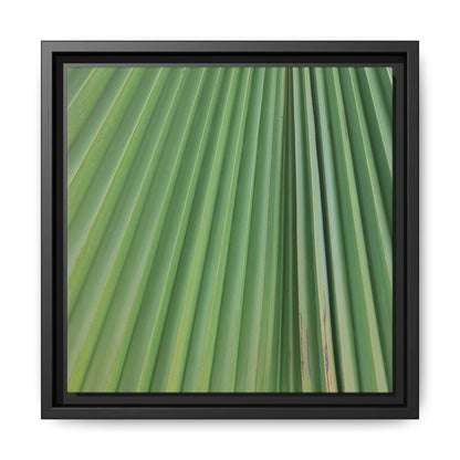 Emerald Rays - Unique Stretched Canvas Wall Art
